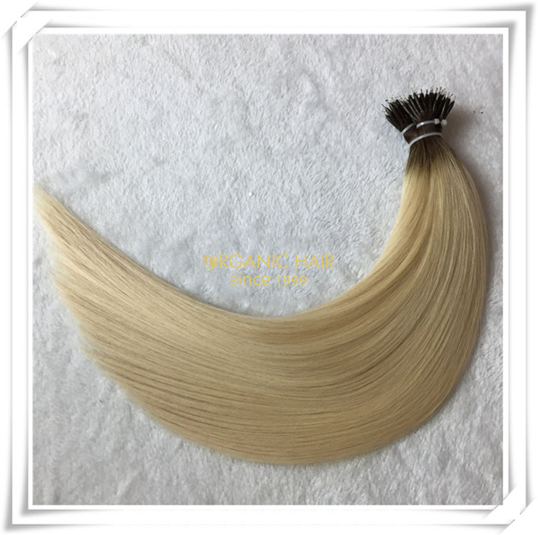 Nano ring pre bonded best quality hair extensions CNY035